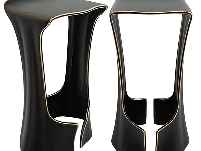 现代轻奢吧凳 金属吧凳 高脚凳