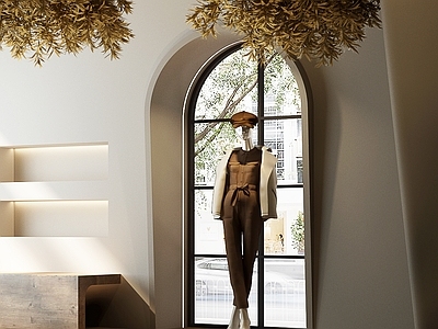 现代复古服装店 女装店