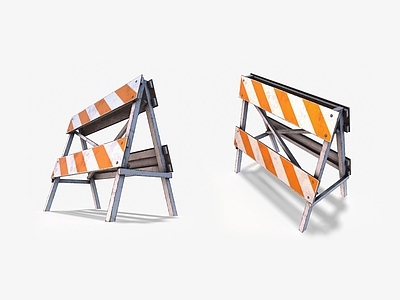 安全设施 道路施工围栏 消防栓 灭火器