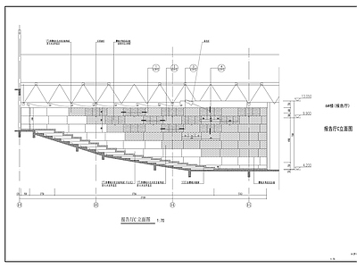 现代其他工装空间 中学报告厅装修图 施工图