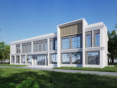 现代办公楼 办公楼 卫生所