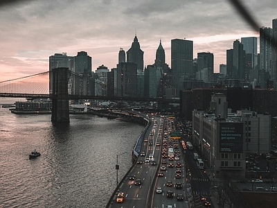 现代街道外景 商业街外景 道路 人行道 走廊 街道夜景