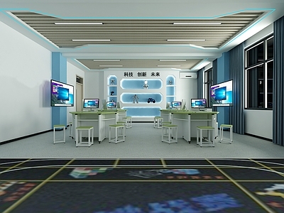 现代教室 机器人教室