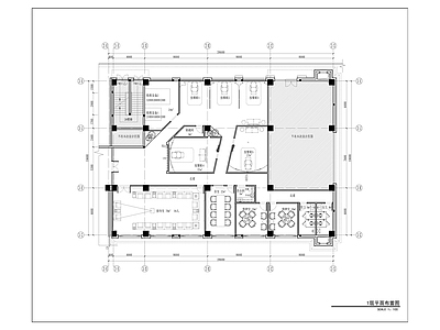 其他办公空间 400平多功能厅 办公多功能厅 产品结合 现代简约 施工图