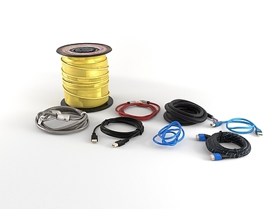 工业设备 电缆 绳索 数据线