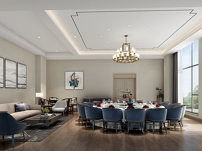 新中式包厢 餐厅包厢