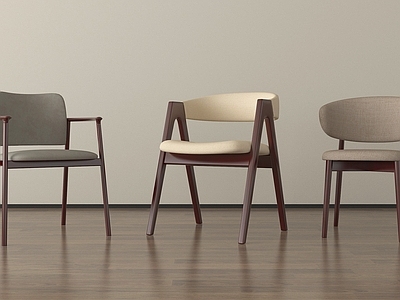 中古休闲椅 单椅 餐椅 中古风休闲椅