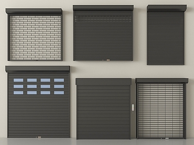 卷帘门 仓库门 防盗门 现代卷帘门 卷闸门 车库门