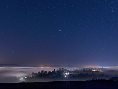 现代其它外景 星空外景