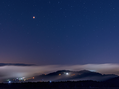 现代其它外景 星空外景