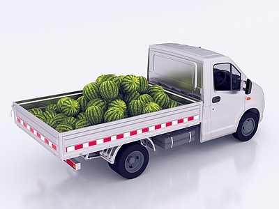 汽车 货车 西瓜车 拖车