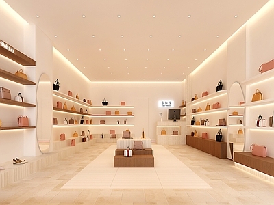 现代服装店 鞋店 包店