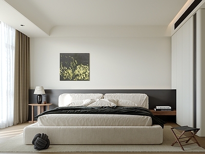现代意式家居卧室 主卧 次卧