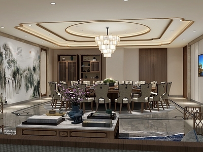 新中式包厢 餐厅包厢