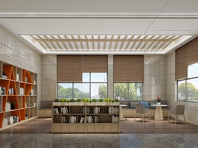 现代图书馆 书吧
