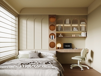 现代榻榻米卧室 现代榻榻米卧室 儿童房