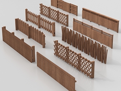 新中式栏杆 木栏杆 围栏 护栏