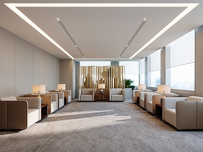 现代接待室 贵宾接待室 会议室