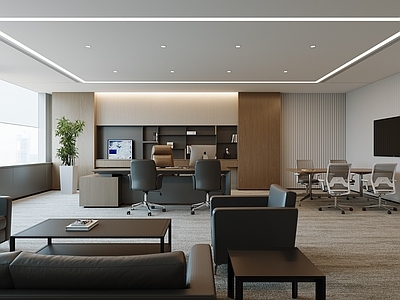 现代办公室 现代领导办公室 高端
