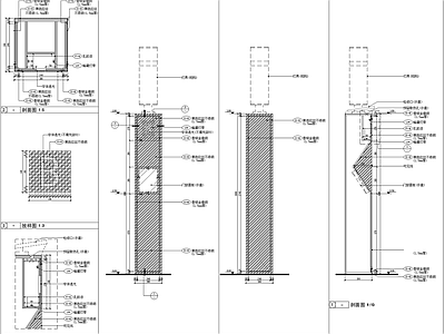 门禁系统 小区门禁 单元门禁 住宅入口门禁 施工图