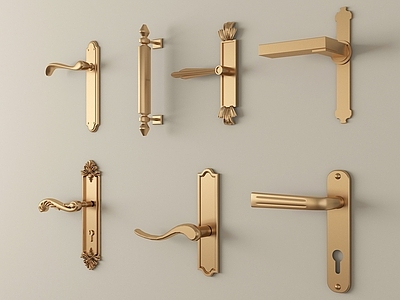 法式拉手 金属拉手 法式门把手