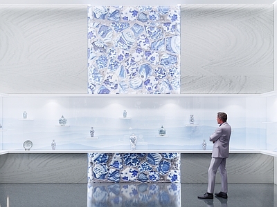 现代陶瓷展厅 现代陶瓷展 瓷器展厅 博物馆
