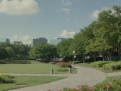 现代其它外景 公园外景