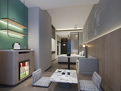 现代酒店客房 现代酒店客房