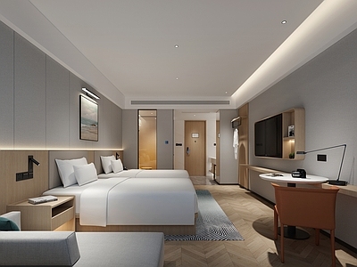 现代酒店客房 现代酒店客