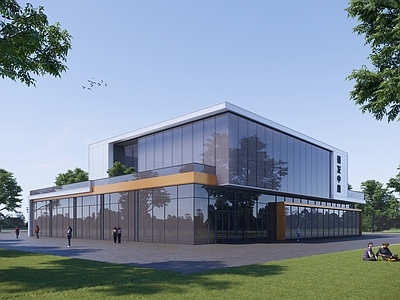 现代研发中心 几何组合