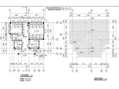 现代公厕 公卫厕所建筑 施工图