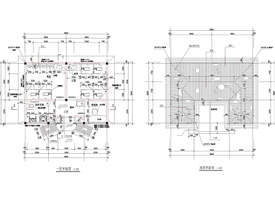 现代公厕 古建公卫建筑施工 施工图