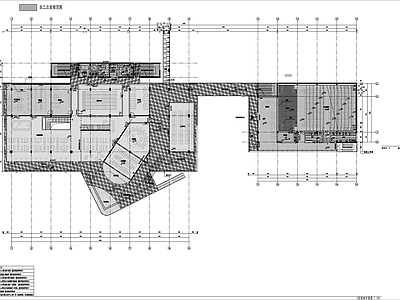 现代其他教育空间 新建图书馆 厂房 施工图