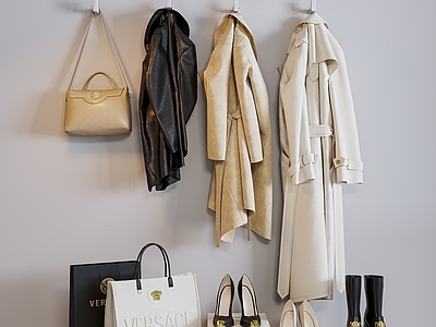 衣服 现代服装 外套 手提包挎包 女性鞋子