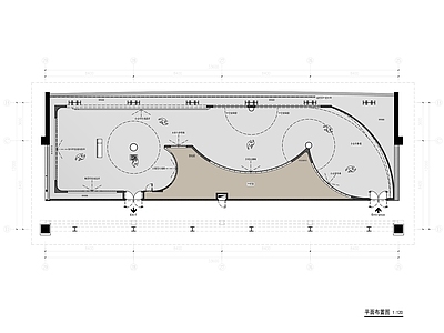 企业展厅 300㎡ 科技展厅 施工图