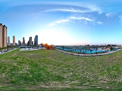现代小区HDR 小区HDR 蓝天HDR 小区环境HDR