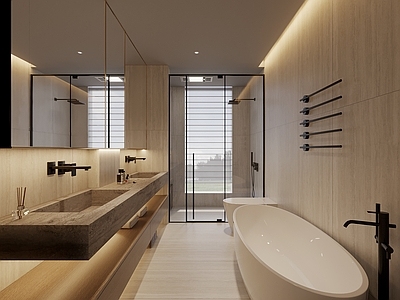 现代意式开放式厨房 厨房