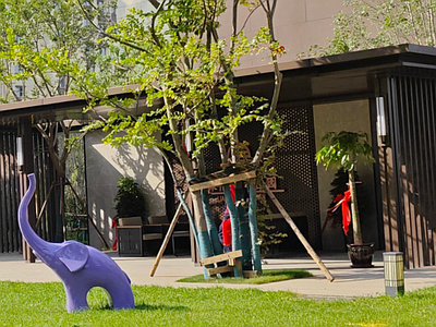 小区廊架 廊架 施工图