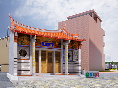新中式中式其他文化空间 闽南宗祠文化 社区更新改造 闽南建筑