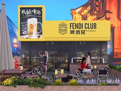 现代其他商业建筑 精酿啤酒屋 精酿啤酒设备 精酿啤酒外摆