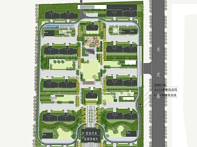 宅间绿地 现代风格社区景观 居住社区景观设计 大区景观设计 施工图