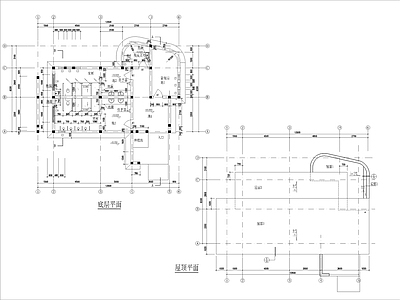 现代公厕 红砖公厕建筑 施工图