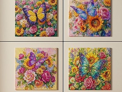 现代轻奢挂画 女孩房挂画 书房挂画 玄关挂画 客厅挂画 办公室挂画