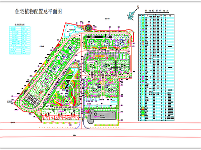 现代庭院 职工集资住宅小区 施工图