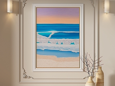 奶油简欧挂画 书房挂画 客厅挂画 玄关挂画 办公室挂画