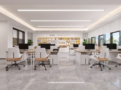 现代办公区 公共办公区