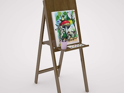 画具 画架 颜料 油画架 儿童画架 画架画具