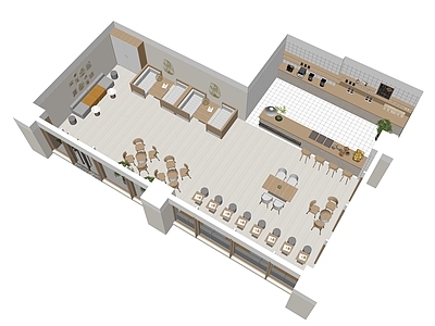 现代原木咖啡厅 咖啡厅 咖啡店 餐厅 原木风咖啡店 现代咖啡店
