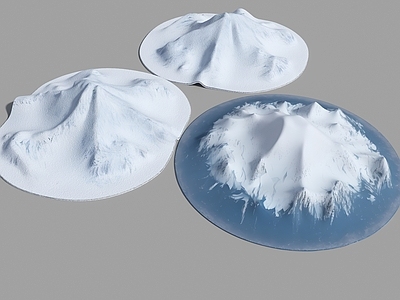 现代其他地形地貌 雪山 山脉 现代雪山 远山 雪景山