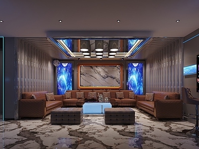 欧式美式KTV ktv 会所 娱乐场所 唱歌